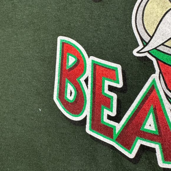 The Muppets Animal Shirt Mens XL Green Red Seasons Beatings Short Sleeve - Picture 5 of 9